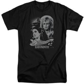Labyrinth Anniversary Men's 18/1 Tall Cotton Short-Sleeve T-Shirt